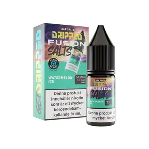 Dripped Fusion Salts - Watermelon Ice (10 ml, 14,5 mg Nikotinsalt)