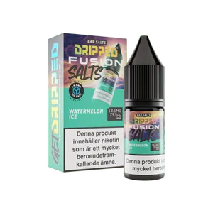 Dripped Fusion Salts - Watermelon Ice (10 ml, 14,5 mg Nikotinsalt)