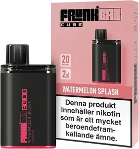 Frunk Bar Cube - Watermelon Splash (20 mg, Engångs vape)