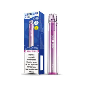 GEEK BAR Elite 1000 - Grape Ice (20 mg, Engångs vape)