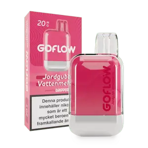 GoFlow - Jordgubb Vattenmelon (20 mg, Engångs vape)