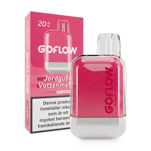 GoFlow - Jordgubb Vattenmelon (20 mg, Engångs vape)