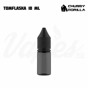 Gorilla V3 - Tomflaska (10 ml) Svart
