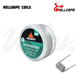 Hellvape Dual Core Fused Clapton Coil (0,36 ohm, Ni80, 36G, 10-pack)