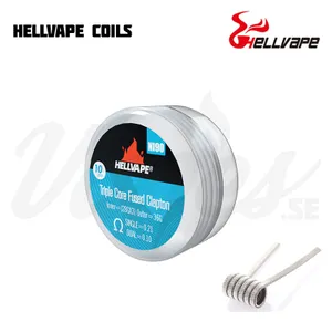 Hellvape Triple Core Fused Clapton Coil (0,21 ohm, Ni90, 36G, 10-pack)