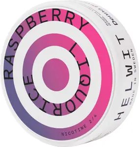 Helwit - Raspberry Liquorice - Slim (3,5 mg/portion)