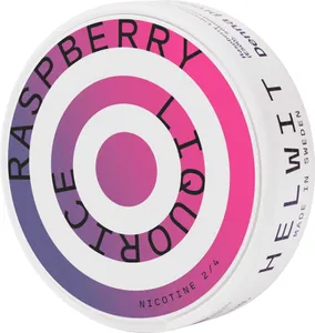 Helwit - Raspberry Liquorice - Slim (3,5 mg/portion)