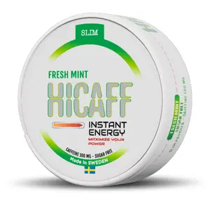 HiCaff - Fresh Mint Slim (Koffeinpåse)