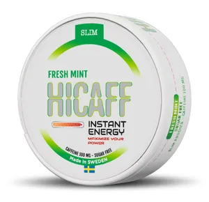 HiCaff - Fresh Mint Slim (Koffeinpåse)