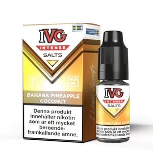 IVG Intense Salts - Banana Pineapple Coconut (10 ml, 14,5 mg, Nikotinsalt)
