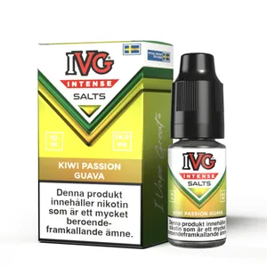 IVG Intense Salts - Kiwi Passion Guava (10 ml, 14,5 mg, Nikotinsalt)