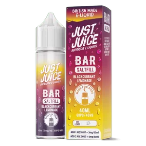 Just Juice Bar - Blackcurrant Lemonade (40 ml, Shortfill)