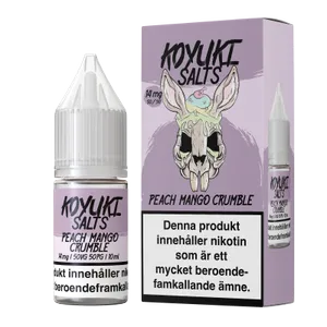 Koyuki Salts - Peach Mango Crumble (10 ml, 14 mg Nikotinsalt)