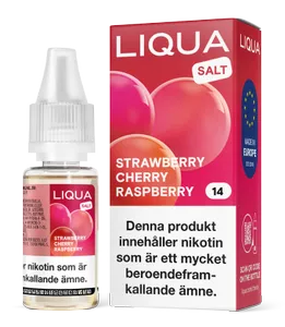 Liqua Salt - Strawberry Cherry Raspberry (10 ml, 14 mg Nikotinsalt)