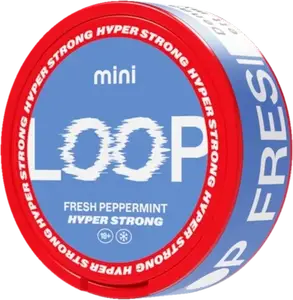 Loop - Fresh Peppermint Hyper Strong - Mini (10,5 mg/portion)