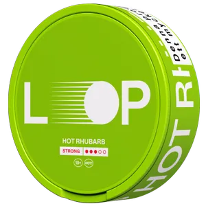 Loop - Hot Rhubarb Strong - Slim (8,9 mg/portion)