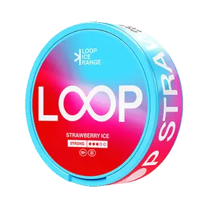 Loop - Strawberry ICE - Slim (8,9 mg/portion)