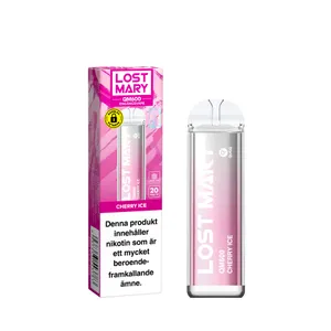 Lost Mary QM600 - Cherry Ice (20 mg, Engångs vape)