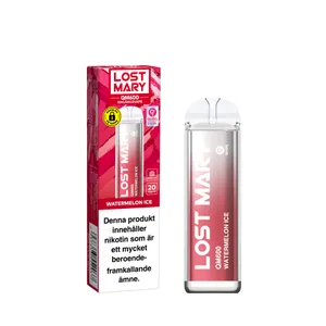 Lost Mary QM600 - Watermelon Ice (20 mg, Engångs vape)