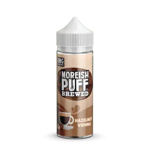 Moreish Puff Brewed - Hazelnut Vienna Coffee (100 ml, Shortfill)