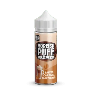 Moreish Puff Brewed - Salted Caramel Macchiato (100 ml, Shortfill)