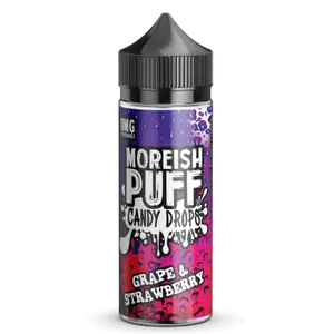 Moreish Puff Candy Drops - Grape & Strawberry (100 ml, Shortfill)