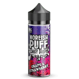 Moreish Puff Candy Drops - Grape & Strawberry (100 ml, Shortfill)