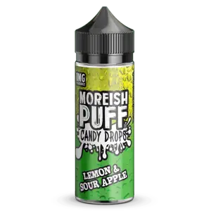 Moreish Puff Candy Drops - Lemon & Sour Apple (100 ml, Shortfill)