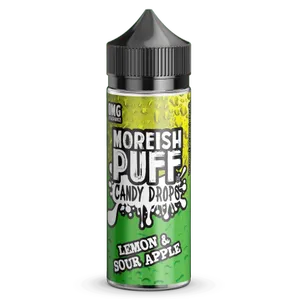 Moreish Puff Candy Drops - Lemon & Sour Apple (100 ml, Shortfill)