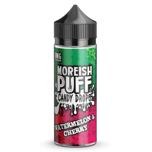 Moreish Puff Candy Drops - Watermelon & Cherry (100 ml, Shortfill)