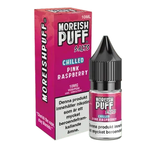 Moreish Puff Chilled - Pink Raspberry (10 ml, 10 mg, Nikotinsalt)