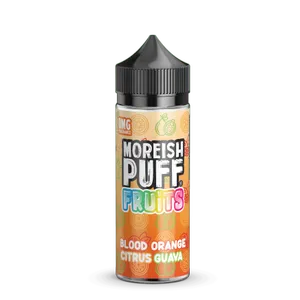 Moreish Puff Fruits - Blood Orange Citrus Guava (100 ml, Shortfill)