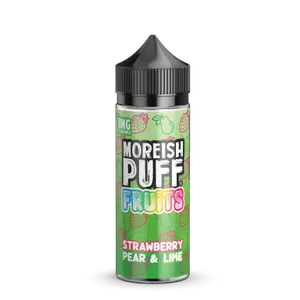 Moreish Puff Fruits - Strawberry Pear & Lime (100 ml, Shortfill)