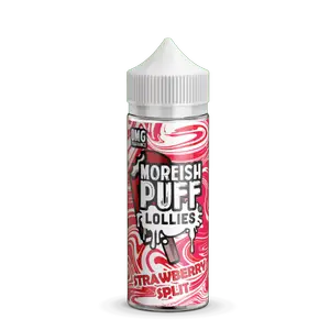 Moreish Puff Lollies - Strawberry Split (100 ml, Shortfill)