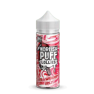 Moreish Puff Lollies - Strawberry Split (100 ml, Shortfill)