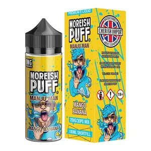 Moreish Puff - Manju Man - Mango Banana (100 ml, Shortfill)