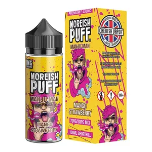 Moreish Puff - Manju Man - Mango Strawberry (100 ml, Shortfill)