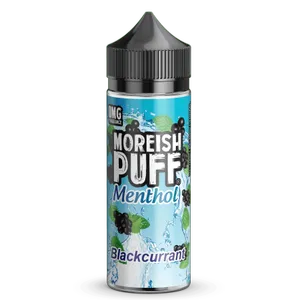 Moreish Puff Menthol - Blackcurrant (100 ml, Shortfill)