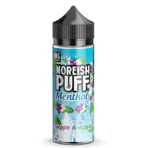 Moreish Puff Menthol - Grape and Apple (100 ml, Shortfill)