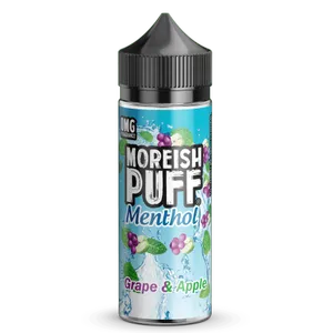 Moreish Puff Menthol - Grape and Apple (100 ml, Shortfill)