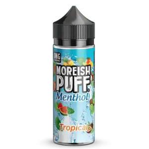 Moreish Puff Menthol - Tropical (100 ml, Shortfill)