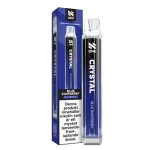 N-One Crystal Mesh - Blue Raspberry (20 mg, Engångs vape)