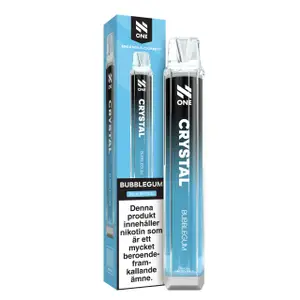 N-One Crystal Mesh - Bubblegum (20 mg, Engångs vape)