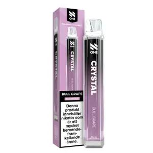 N-One Crystal Mesh - Bull Grape (20 mg, Engångs vape)