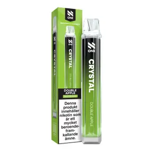 N-One Crystal Mesh - Double Apple (20 mg, Engångs vape)