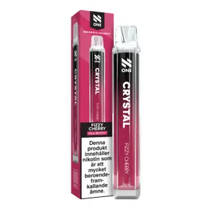 N-One Crystal Mesh - Fizzy Cherry (20 mg, Engångs vape)