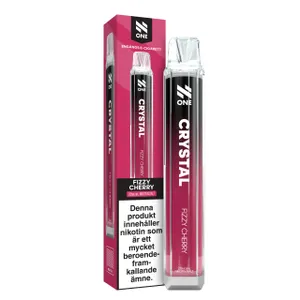 N-One Crystal Mesh - Fizzy Cherry (20 mg, Engångs vape)