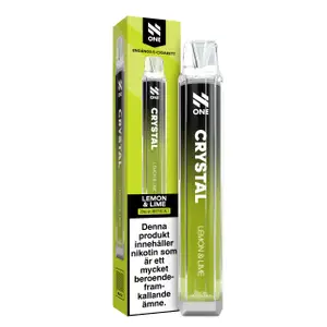 N-One Crystal Mesh - Lemon Lime (20 mg, Engångs vape)