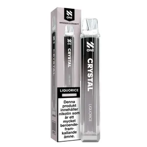 N-One Crystal Mesh - Liquorice (20 mg, Engångs vape)