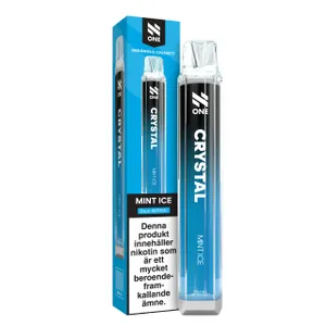 N-One Crystal Mesh - Mint Ice (20 mg, Engångs vape)